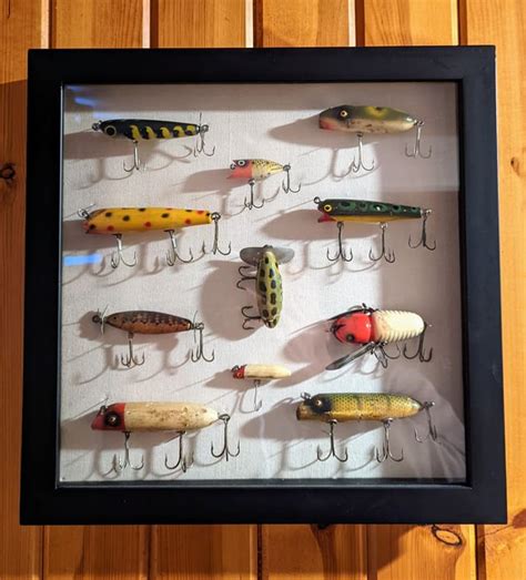 Fishing Lures Shadow Box