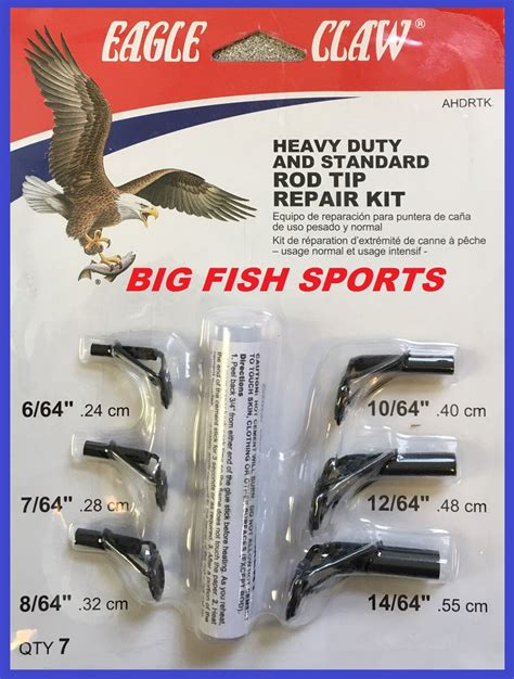 fishing pole tip repair kits