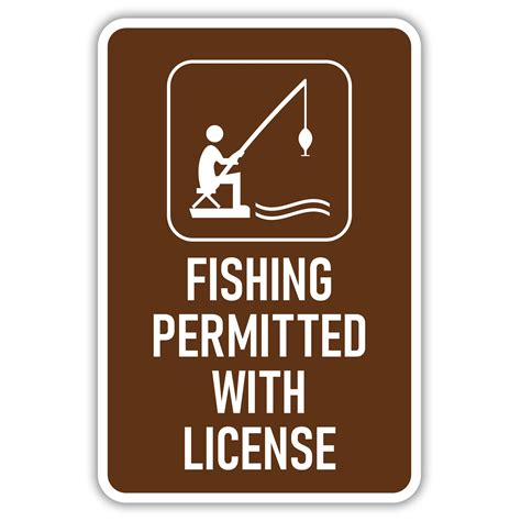 Fishing Regulations Sign