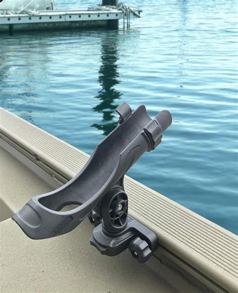 fishing rod holders for boats rail system