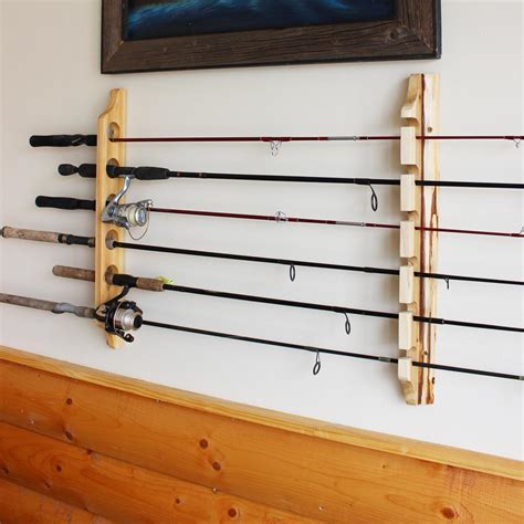 fishing rod wall storage