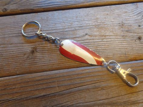 Fishing Spoon Keychain