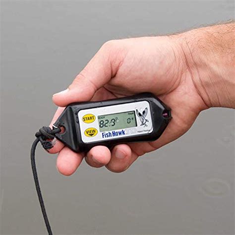 fishing thermometer water & depth