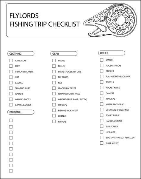 Fishing Trip Planning