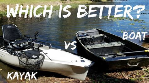 fishing vs recreational kayak