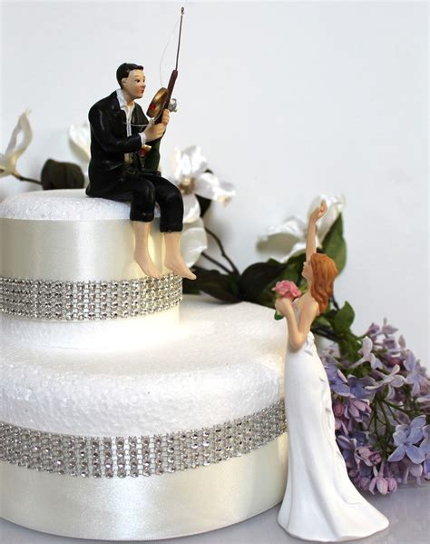 22+ Fishing Wedding Cake Topper