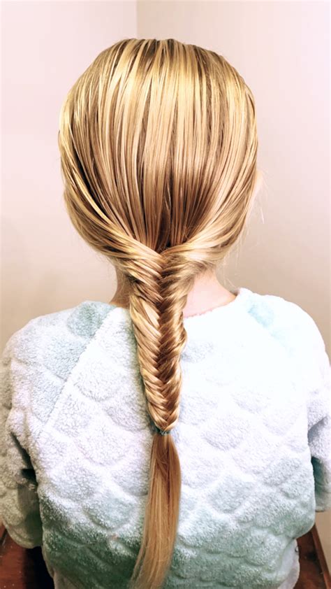 Fishtail Braid Easy Tutorial