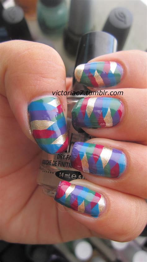 fishtail nail designs