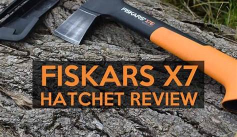 Fiskars X7 Hatchet Review YouTube