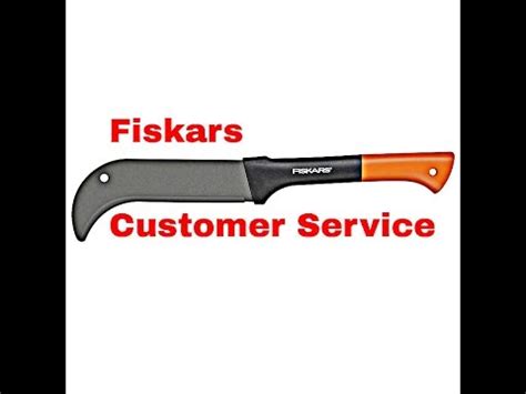 fiskars customer service number