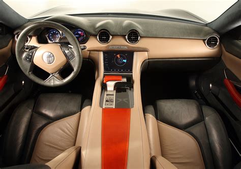 fisker karma interior pics