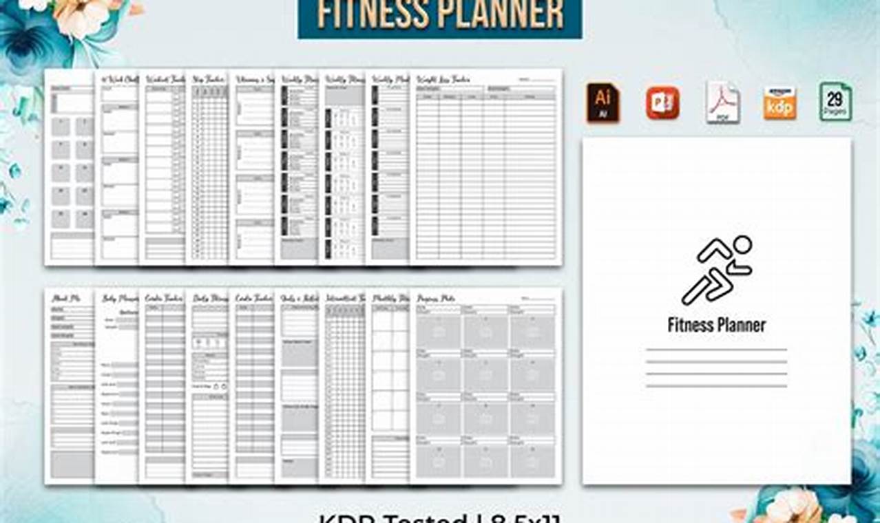 fitness planner 2023
