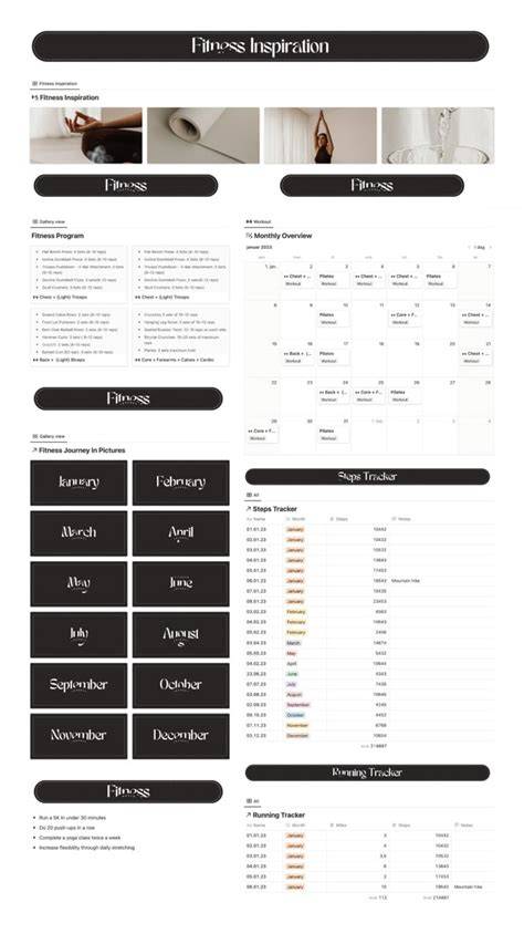 fitness workout aesthetic tutorial guide design tips