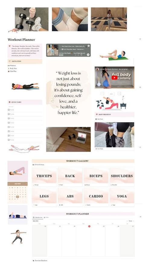 fitness workout collection pinterest ideas guide tutorial tips