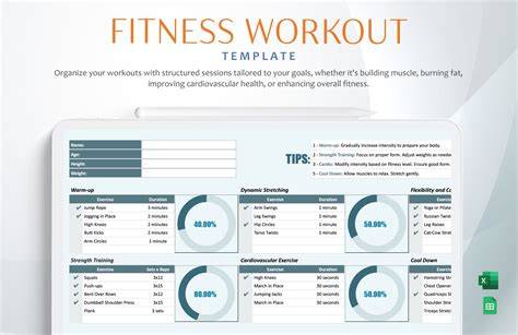 fitness workout design examples style tutorial guide tutorial tips examples