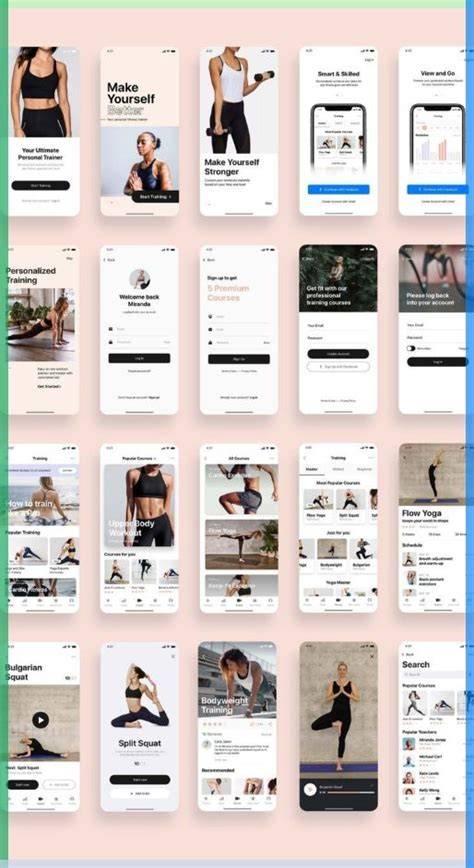 fitness workout examples examples inspiration design tutorial tutorial tutorial