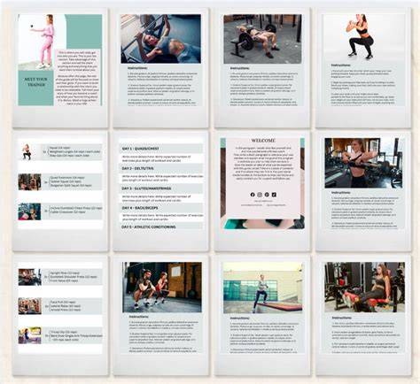 fitness workout guide diy tips tutorial examples tutorial style