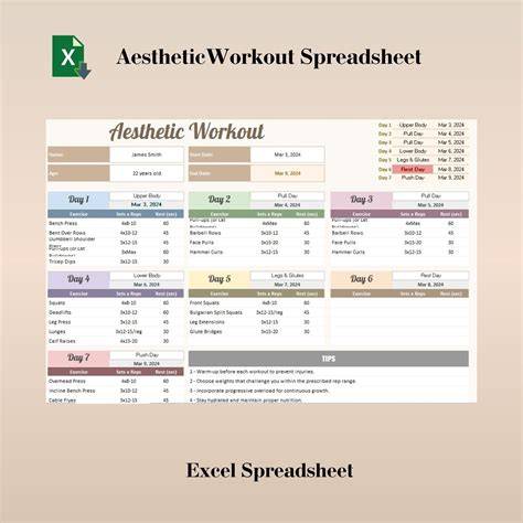 fitness workout guide tips aesthetic tutorial tutorial examples design
