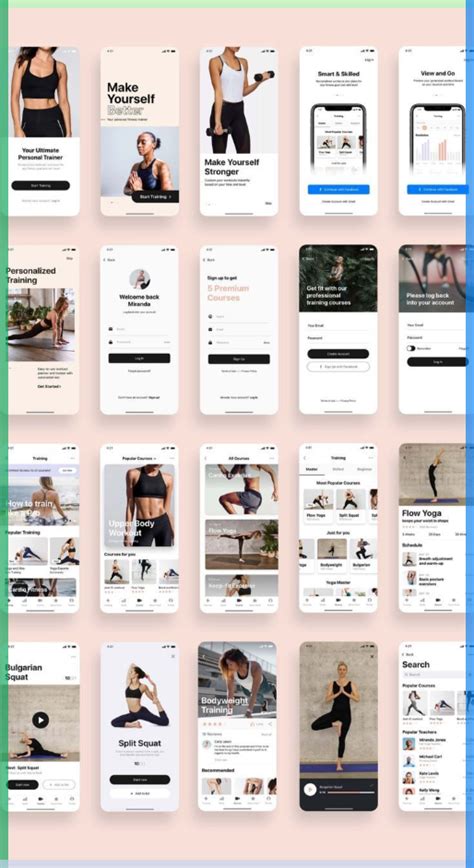 fitness workout pinterest examples design tutorial tutorial design