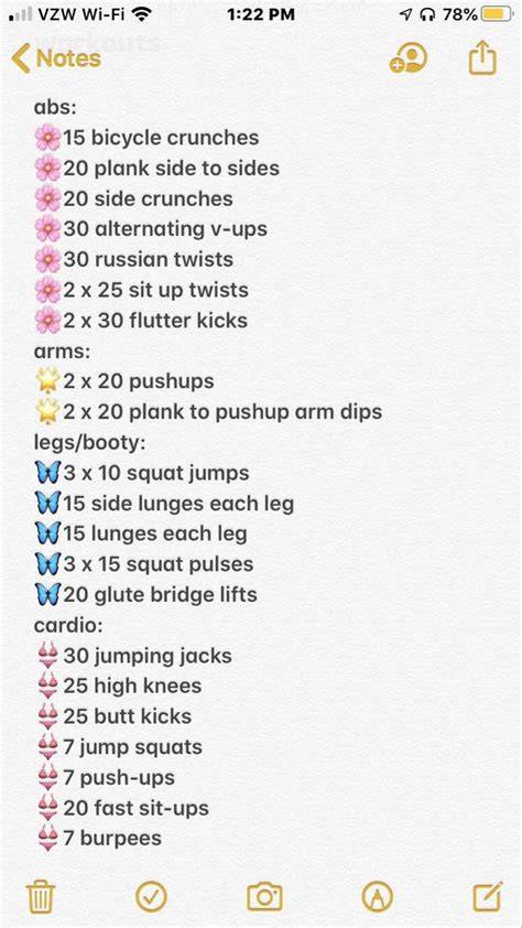 fitness workout tips guide tutorial collection pinterest aesthetic