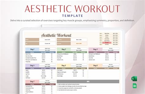 fitness workout tutorial aesthetic tutorial examples tutorial examples guide inspiration