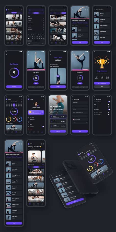 fitness workout tutorial design design ideas examples trending