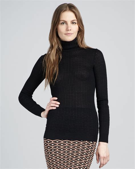 fitted ribbed turtlenecks for women