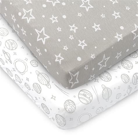 Fitted Sheet For Portable Crib