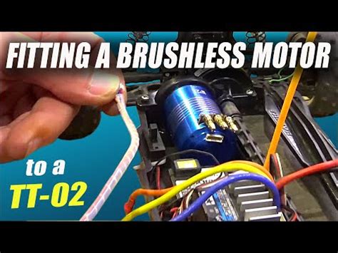 Fitting Brushless Motor To Tamiya
