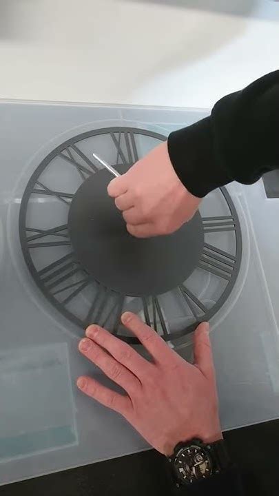 Fitting New Clock Mechanism