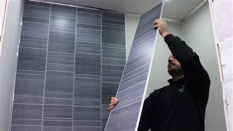 Fitting Pvc Wall Panels In Bathroom