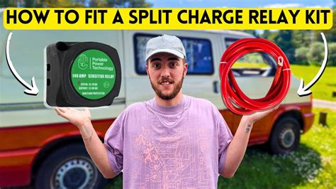 Fitting Split Charge Relay