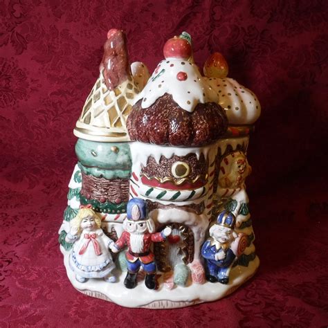Fitz And Floyd Nutcracker Cookie Jar