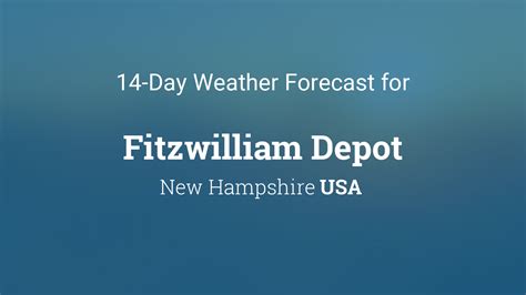 Fitzwilliam Weather Forecast