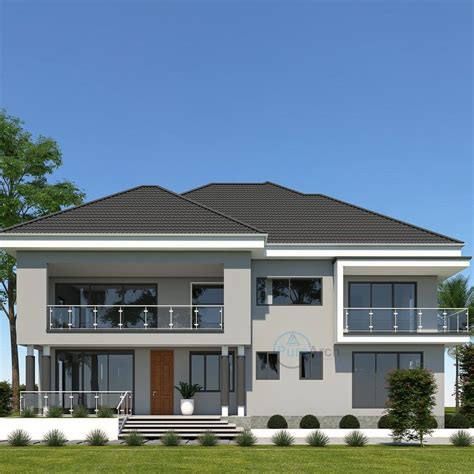 Beautiful 5 Bedroom house designs [Full Details Here ] HPD Consult