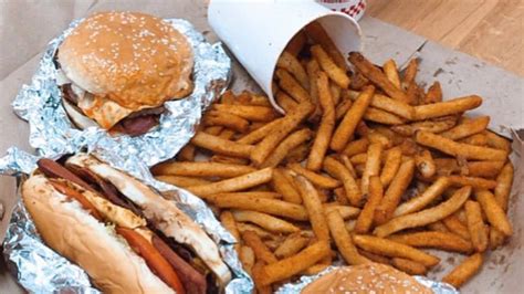 five guys and fries