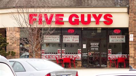 five guys closing 2022