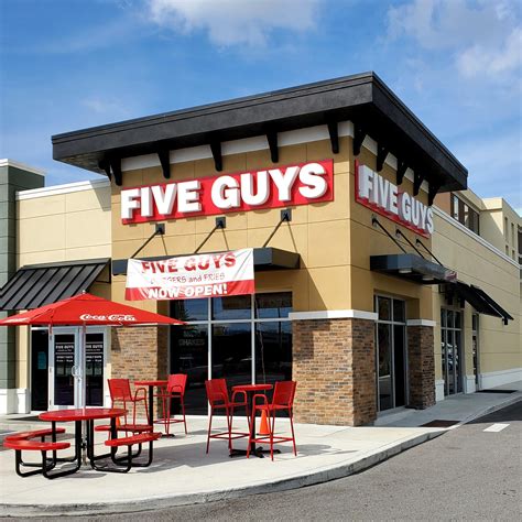 five guys restaurant near me