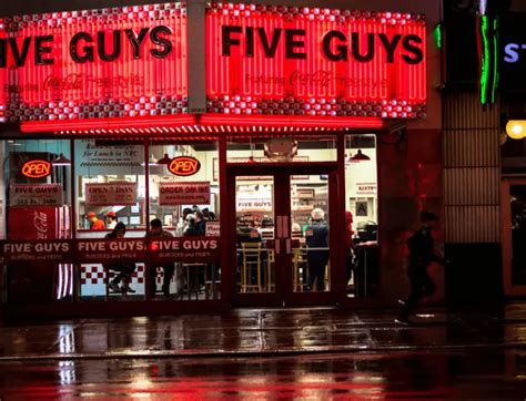 five guys stock price today