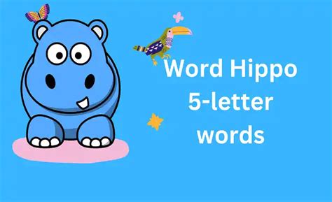 five letter hippo