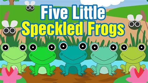 five little speckled frogs