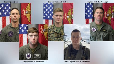 five marines die in crash