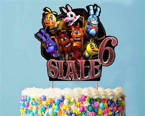 Five Nights At Freddys Cake Printables