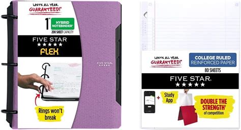 Five Star Notebook Folder