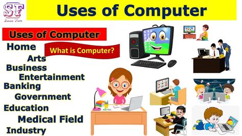 five uses of computer for class 2