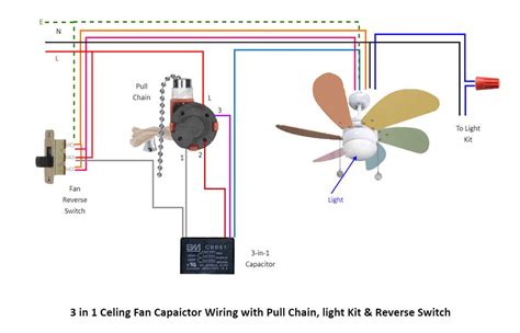 3 Speed Ceiling Fan Switch Wiring Diagram