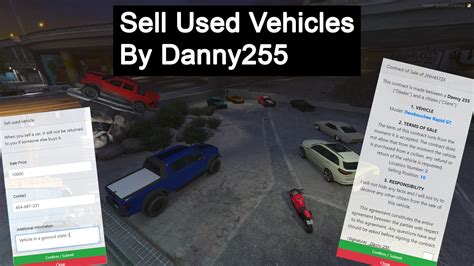 fivem sell car script