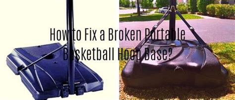 Fix Basketball Hoop Base