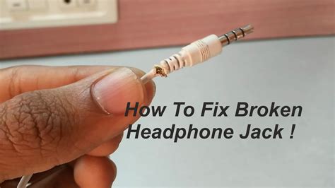 Fix Broken Headphone Jack