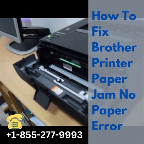 Fix Brother Printer Paper Jam Error